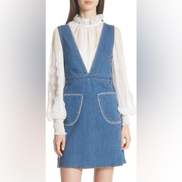 See By Chloe Dresses & Skirts - See by Chloé Denim Dress Shady Cobalt | Size 34 US 2